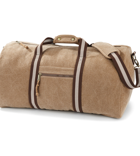 Quadra Vintage Canvas Holdall