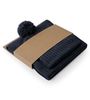 Beechfield_b401_navy-fleck_packaging-product_medium