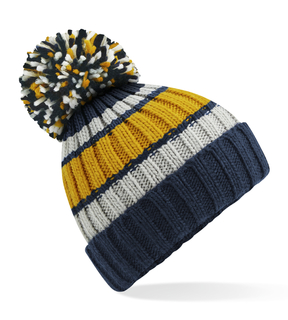 Hygge Striped Beanie